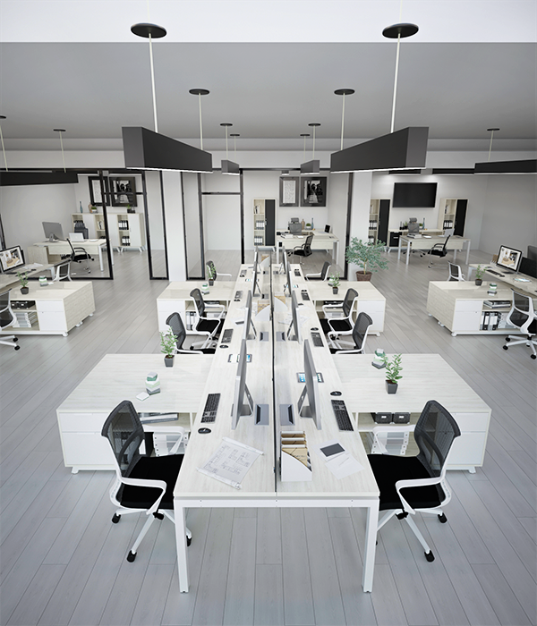 Estacion de trabajo Benching Anzio 1