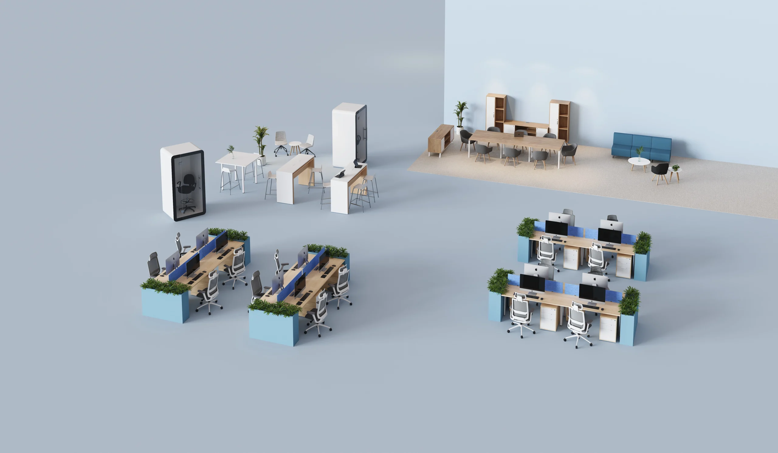 Furniture for Corporate Projects - Design and Manufacturing for Large Enterprises