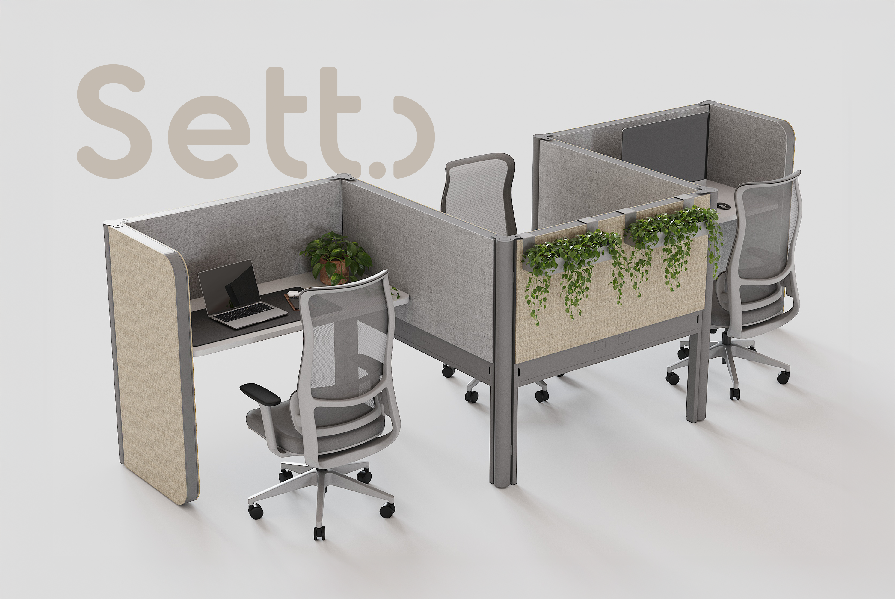 Setto Closed Workstation